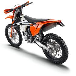 KTM 450 EXC-F left rear